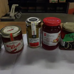 SHELF PULLS (AS IS):  FLAT C/W 10 ASSORTED TINS & BOTTLES OF GROCERIES (AS PICTURED)