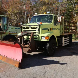 1998 Ford L8000 Stake and Rack Truck  (E#17239)