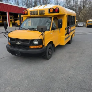 2015 Chevy Express G3500 Mini School Bus