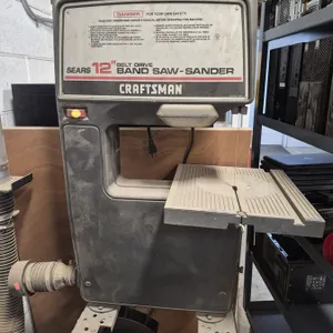 Sears 12" Belt Drive Band Saw & Craftsmen Sander