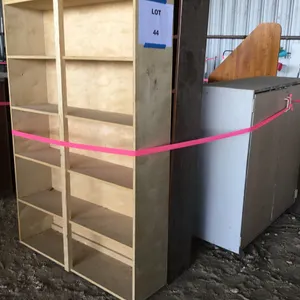 Bookshelves and Large Cabinet