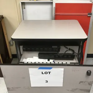 Display Case and Charging Cart