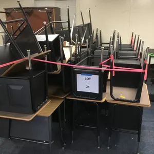 Kid Desks, Isolation Desks, and File Cabinet