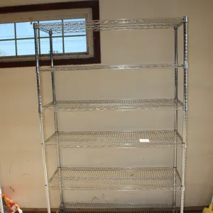 Chrome Wire Shelving