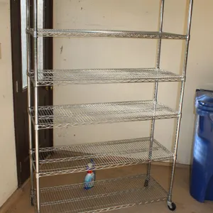 Chrome Wire Shelving