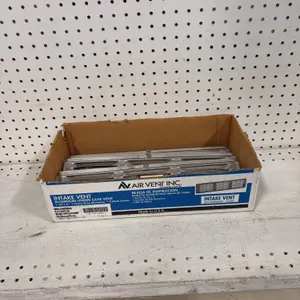 intake vent 16x4 silver