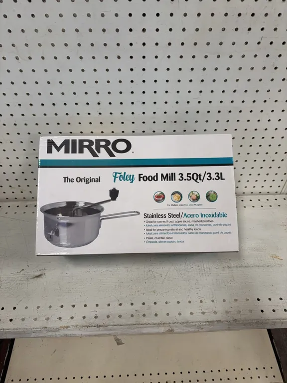 stainless steel food mill