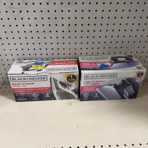 Pair of Black & Decker  Irons