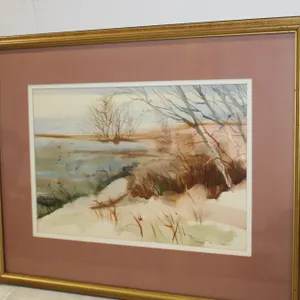Ezra Giterman Landscape Watercolor