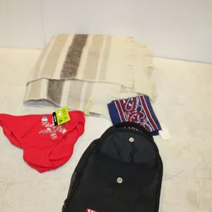 Blanket, Clothing & Bag
