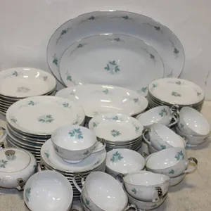 Empress China Turquoise Pattern Dinnerware