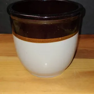 RRP Co. Roseville Ohio Crock #123-4 Brown Stoneware USA
