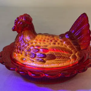Mosser Cadmium Hen on Nest