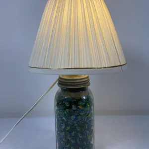 Ball Jar Marble Lamp