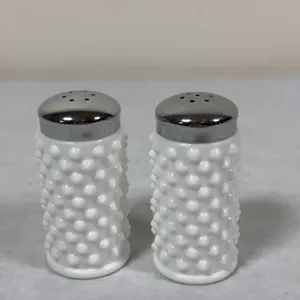 Fenton Milk Glass Salt & Pepper Shakers