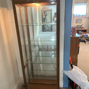 Lighted Glass Front China Cabinet