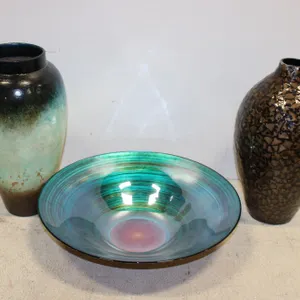 Vases & Glass Bowl