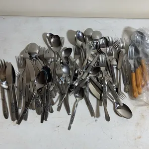 Tote of silverware