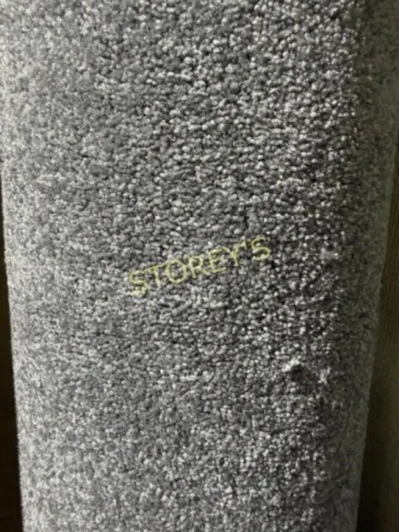 Grey/Blue Roll ~5.5' x 12'