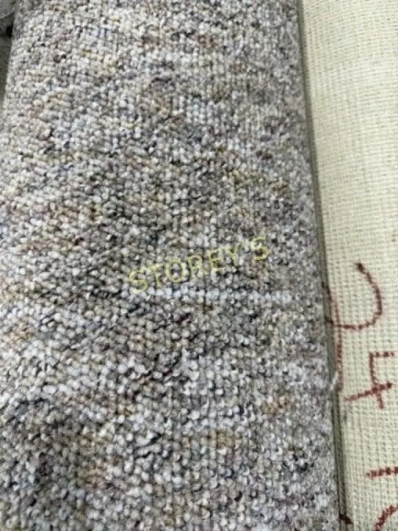 Multi Colour Comm. Berber Roll ~12'3" x 12'