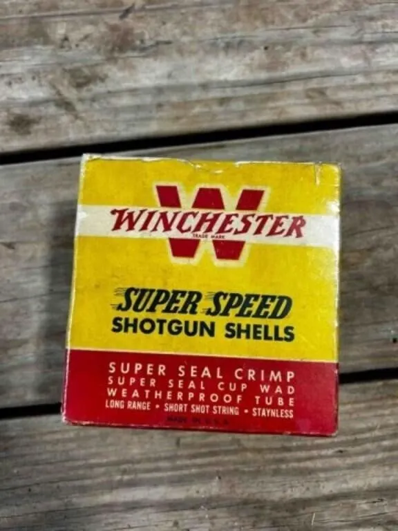 Empty Vintage Winchester Super Speed box only