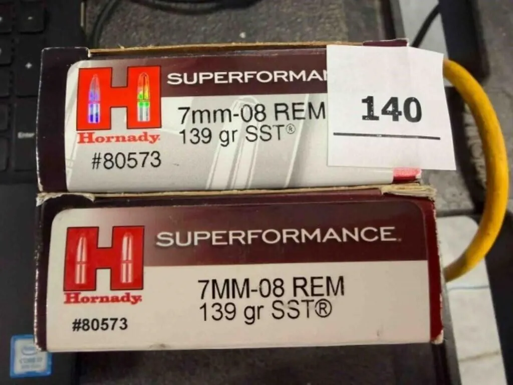 Hornady 7mm-08 ammo
