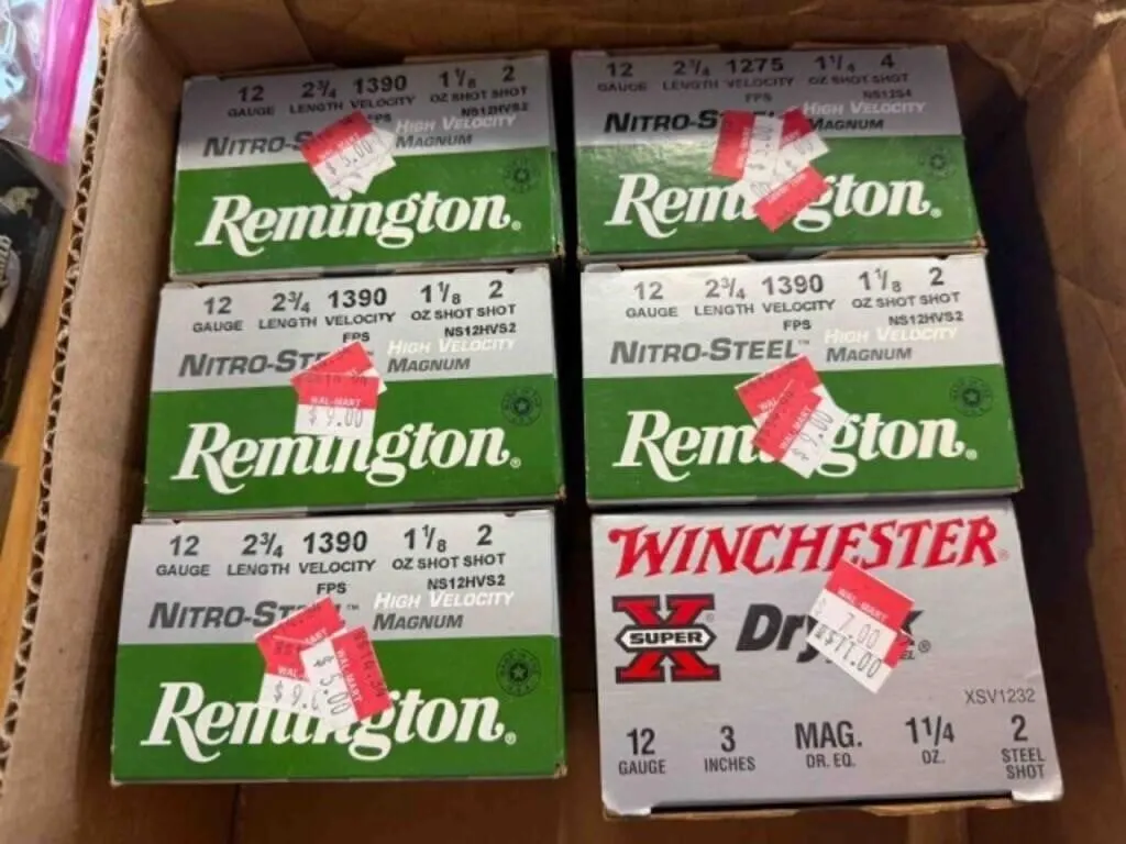 6-boxes of 12ga ammo