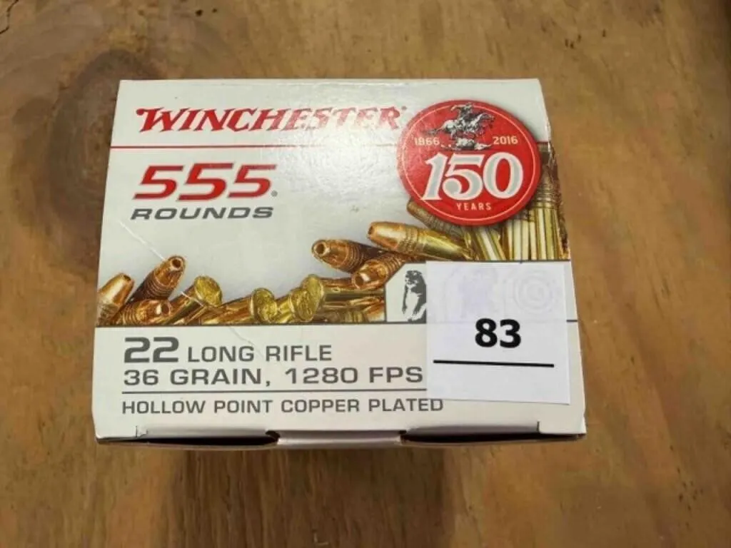Winchester .22LR ammo