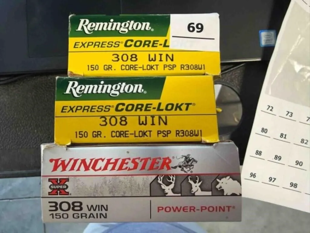 Remington/Win ammo