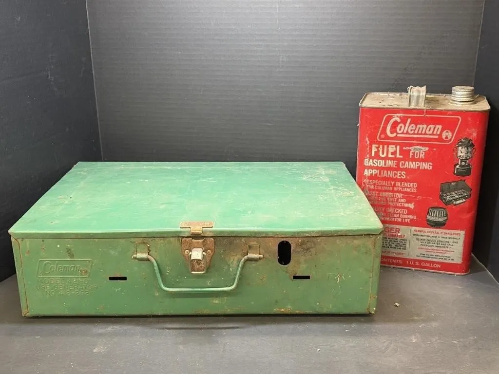 Coleman Camp Stove (421-D) & Coleman Fuel