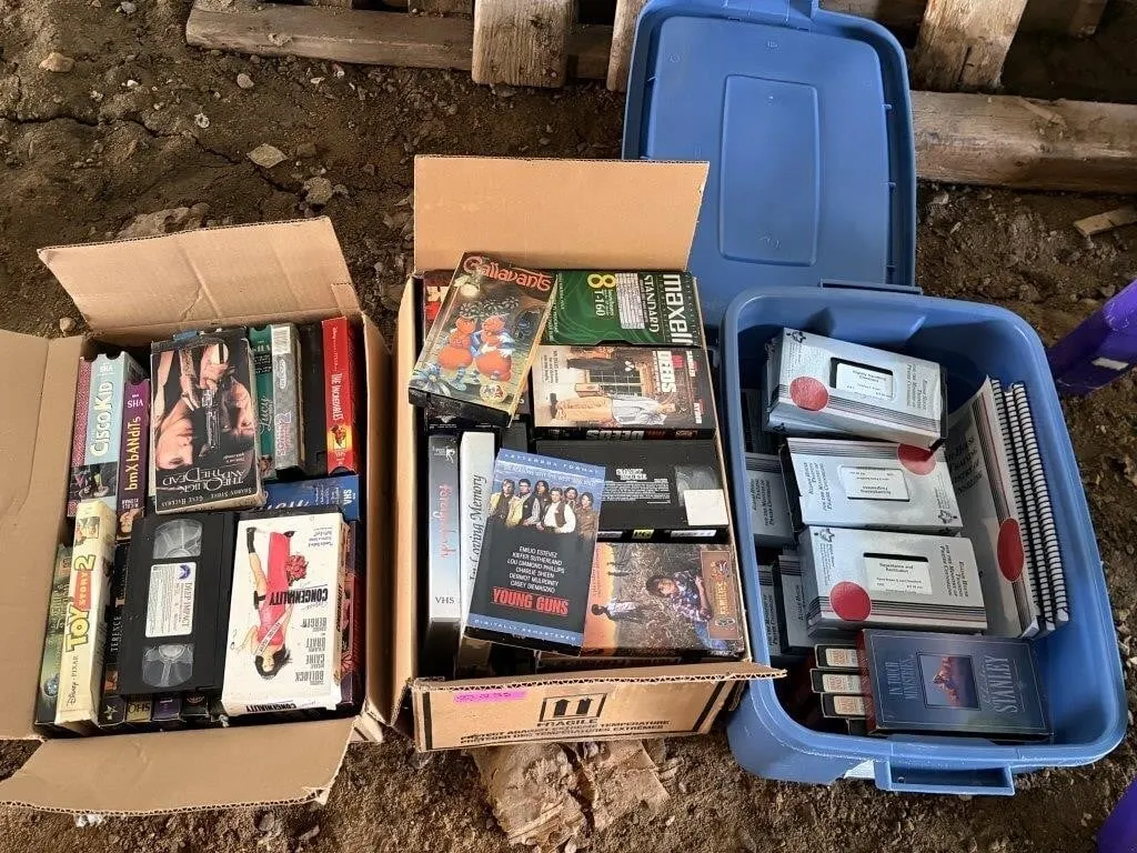 Various VHS Tapes