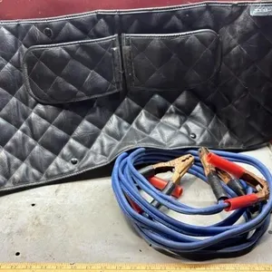 Booster Cables & Car Winter/Bug Front 37”x14".