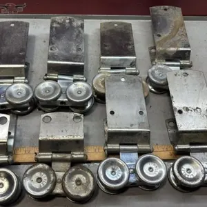 8 Stanley Barn Door Hinges.