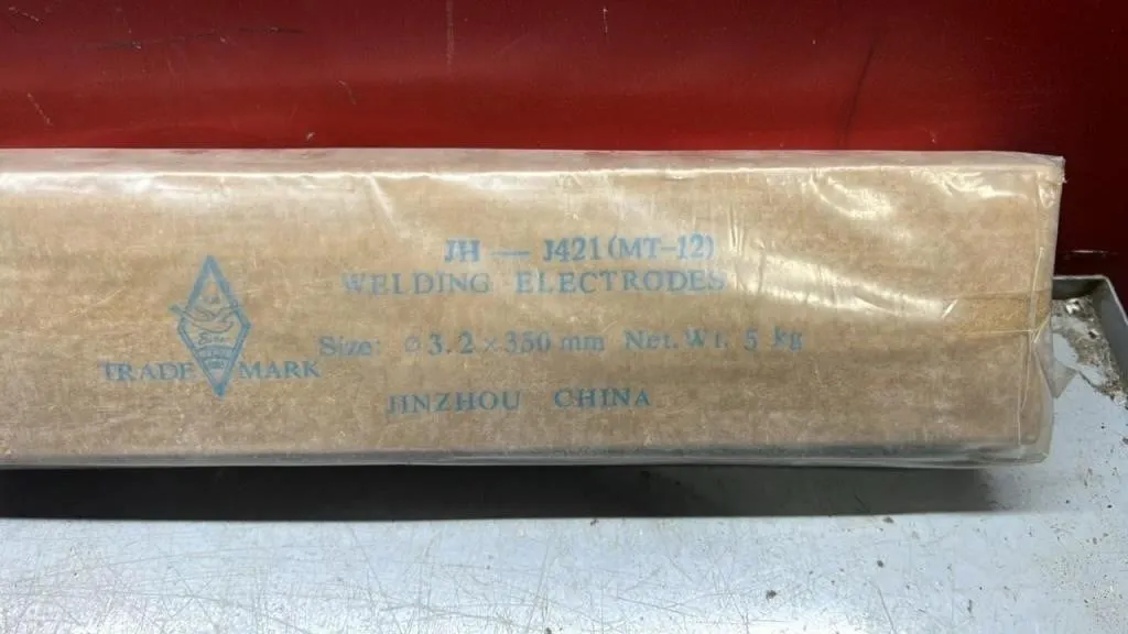 JH-J421, 3.2X350 mm Welding Rods, 5 KG Box.