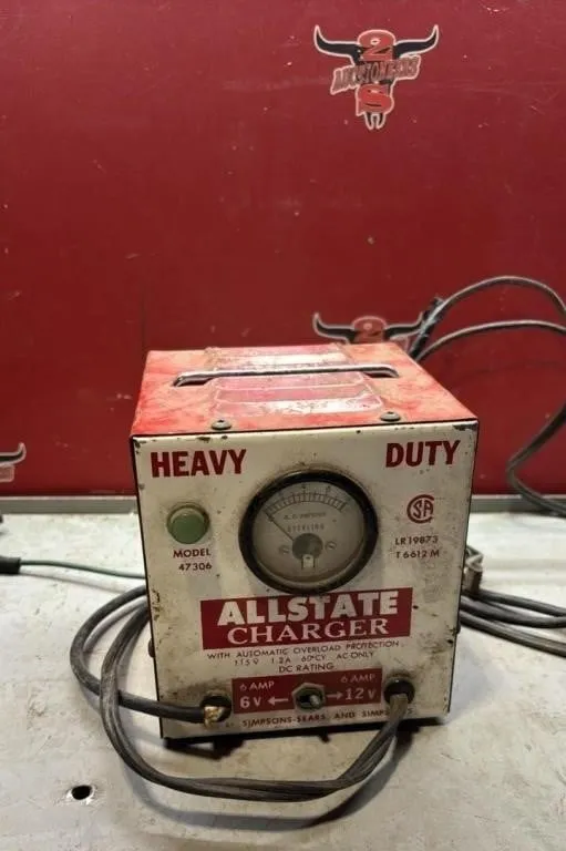 Allstate Heavy Duty Charger. Untested.