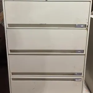 4 Drawer Metal Filing Cabinet. Some Rust Shown