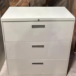 Metal 3 Drawer Filing Cabinet 36”x18”41”.