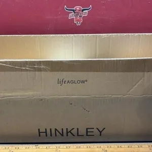 Unused Hinkley Brushed Nickel 24” Vanity Light.