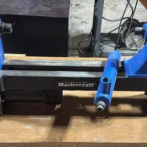 Mastercraft 3 Amp 12" Mini Wood Lathe w/Tools On