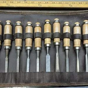 12 Pc Wood Carving Chisel Set.