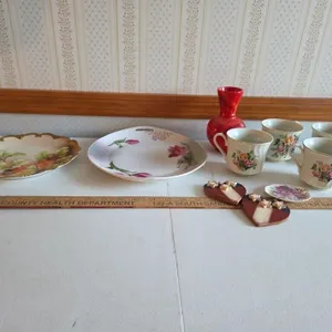Misc China; Plates, Cups