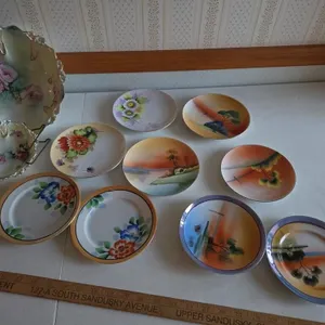 Prussia China Bowls, Misc China Plates
