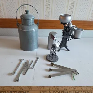 Mini Cream Separator, Measuring Spoons, Windmill,