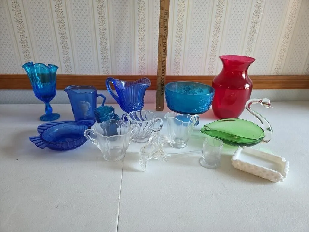 Red, White, Blue, Green Glass (Shirley Temple Crea