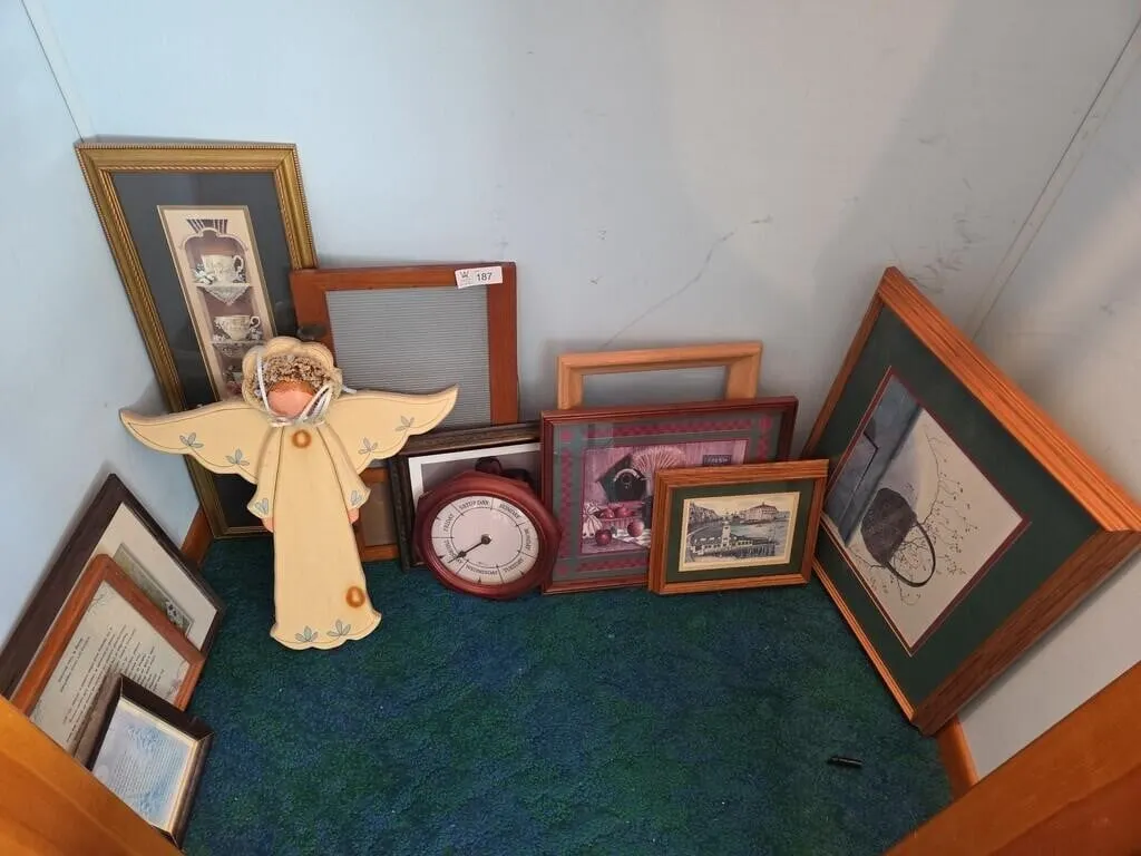 Picture Frames (on Closet Floor)