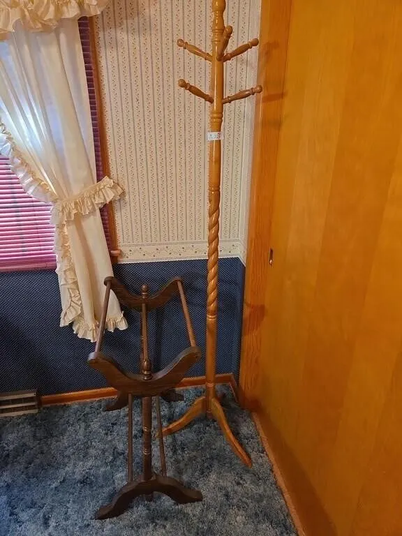 Hall Tree and Quilt Rack