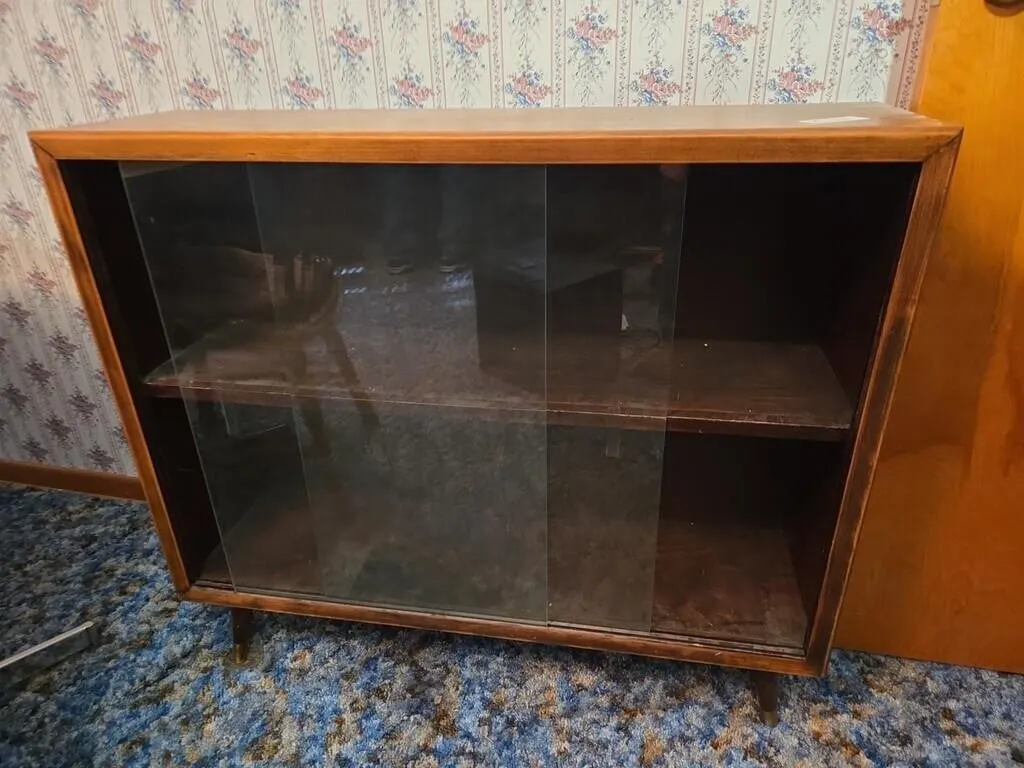 Bookcase Sliding Glass Doors 36"x32"H