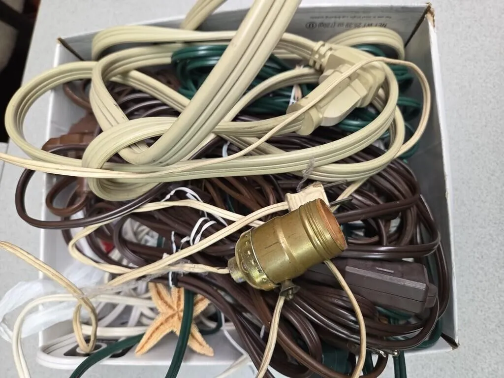 Box of Extension Cords