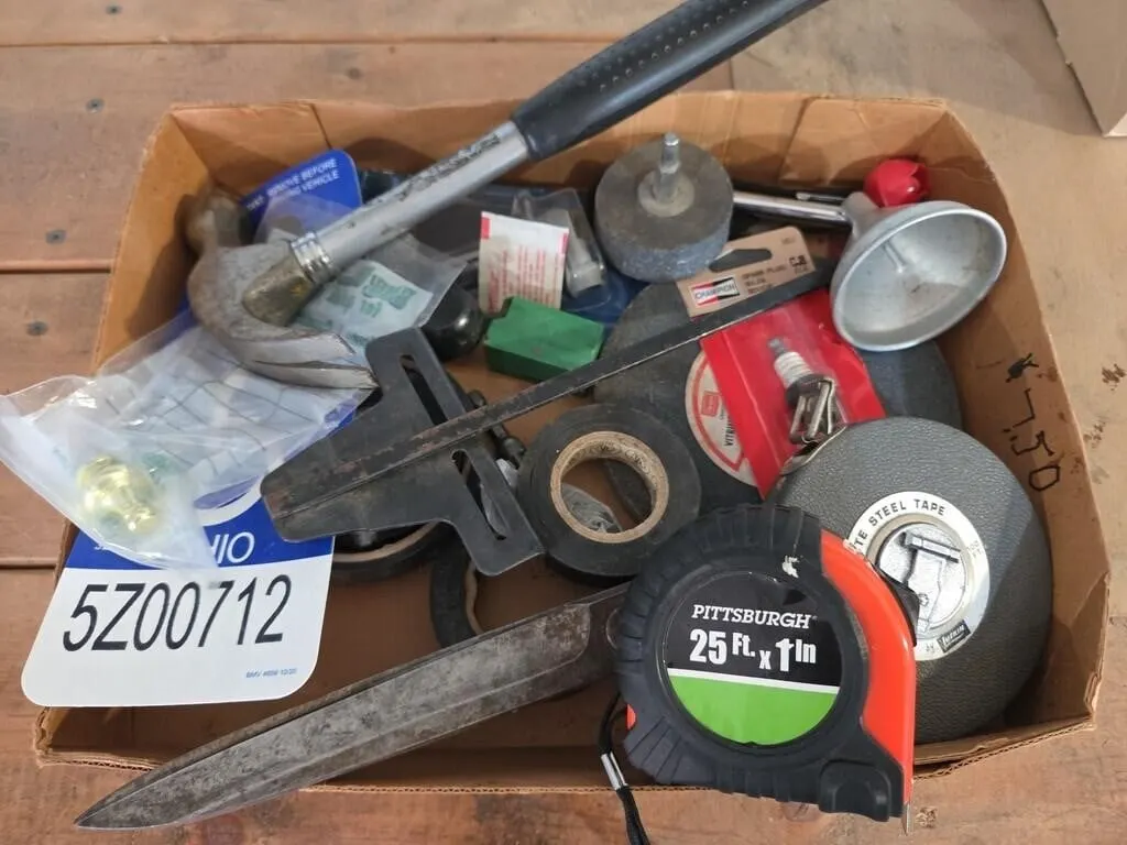Tape Measurers, Grinding Wheel, Electrical Tape, m