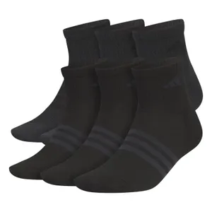 Adidas Superlite Quarter Ankle Socks Large 6pk